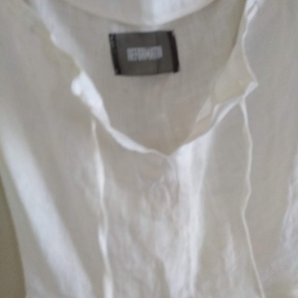 Reformation White/Cream Blanchard Linen Dress - Picture 4 of 8